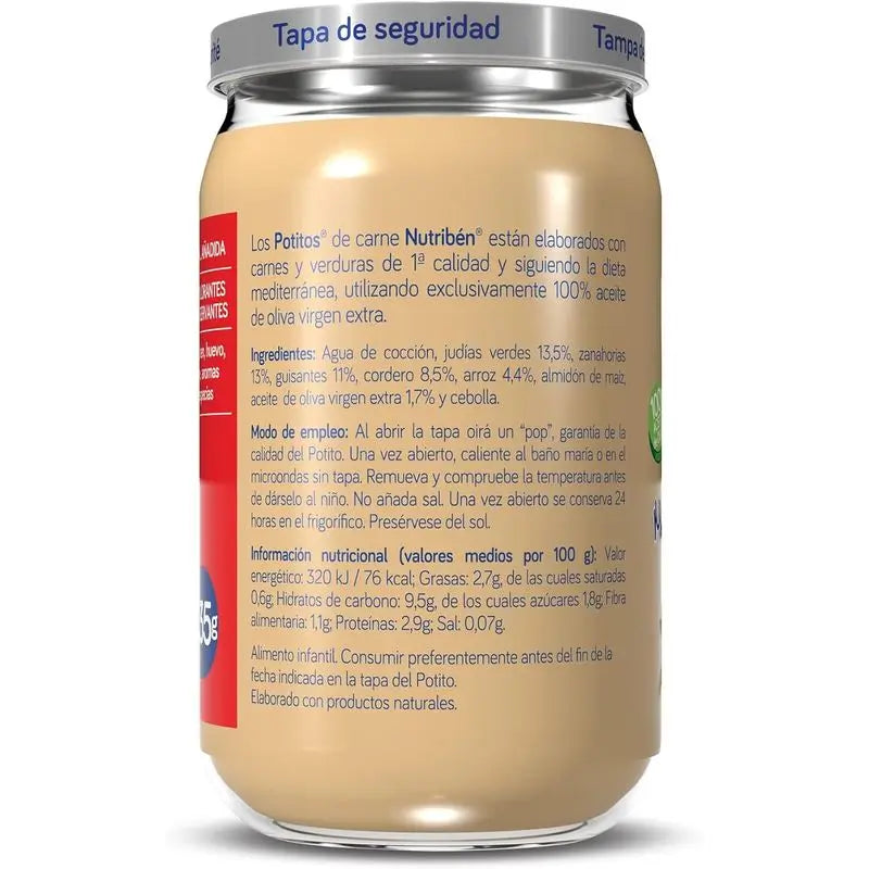 Nutriben Potito - lampaanlihakeitto 6 x 235 g