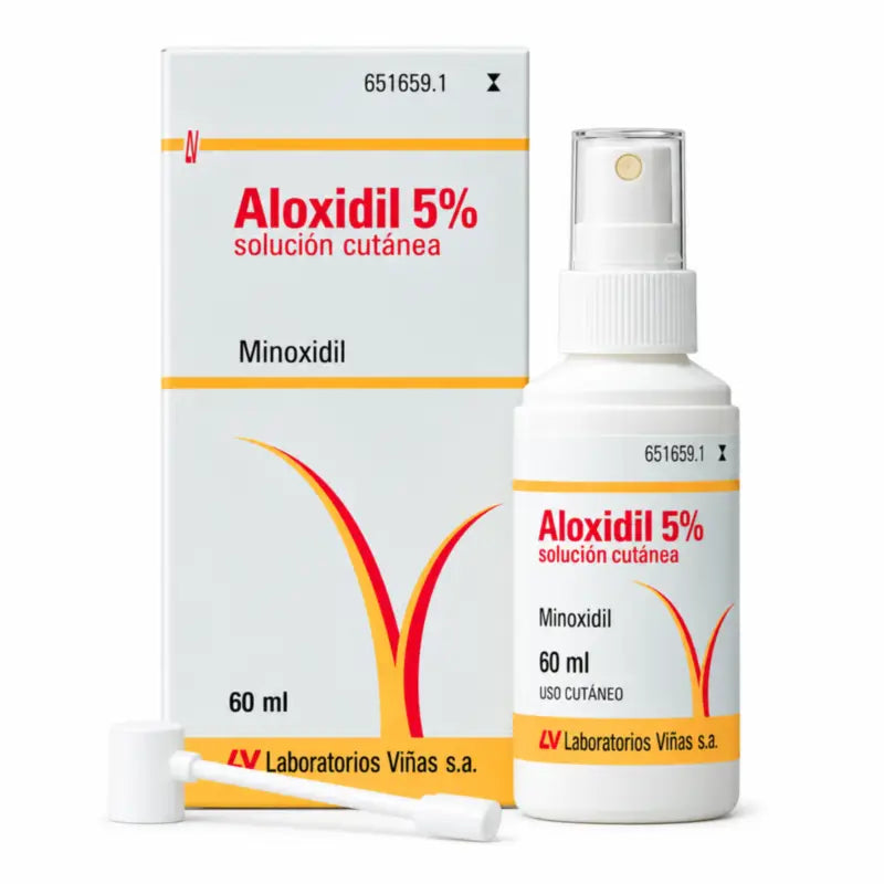 Aloxidil 50 mg/ml minoksidiili-ihonliuos 1 pullo, 60 ml