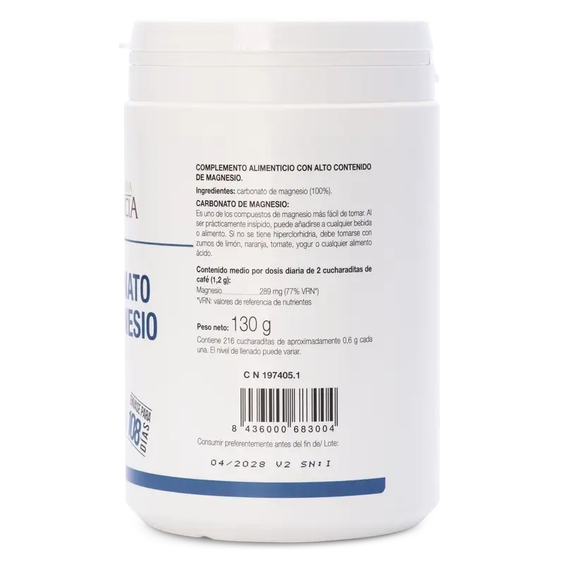 Ana Maria Lajusticia Magnesiumkarbonaatti, 130 g