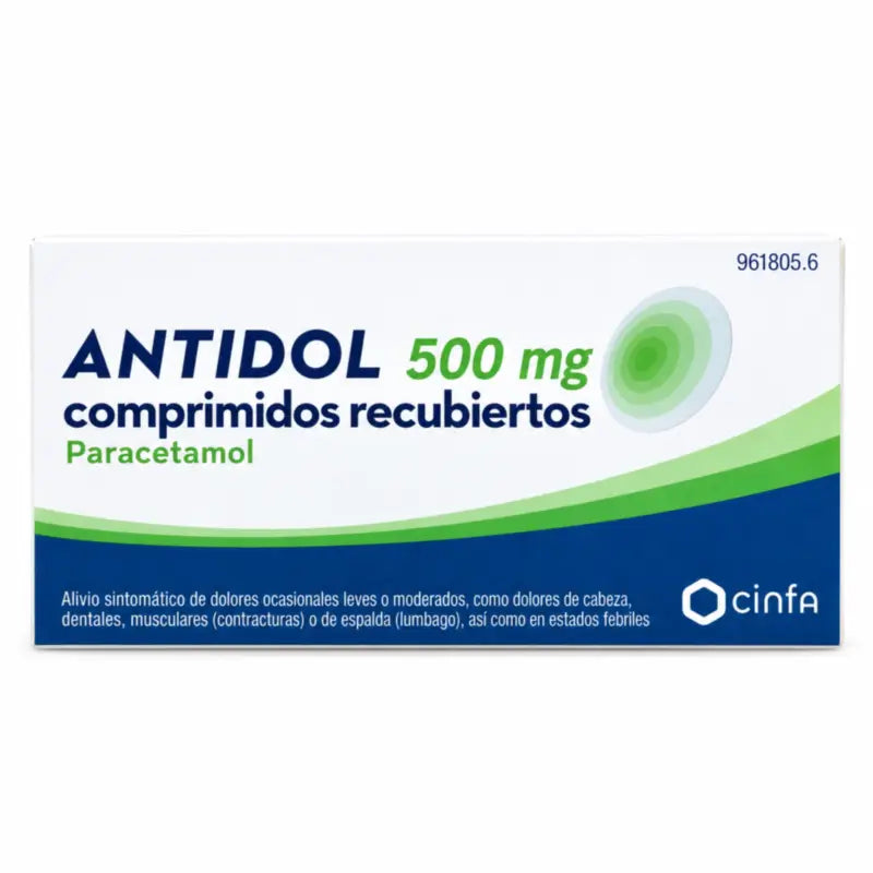 Antidol 500 mg, 20 päällystettyä tablettia