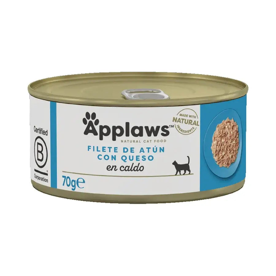 Applaws Cat -tonnikalasäilyke juustolla, 24 x 70 g