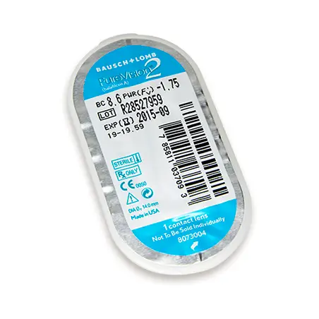 PureVision2 -kuukausilinssit, 6 kpl