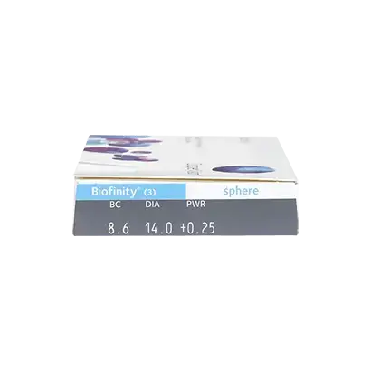 Biofinity Spherical Monthly Lenses , 3 units