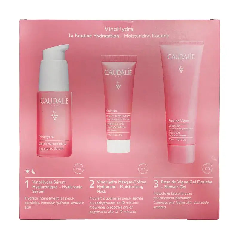 Caudalie Vinohydra -lahjapakkaus: La Routine Hydratation