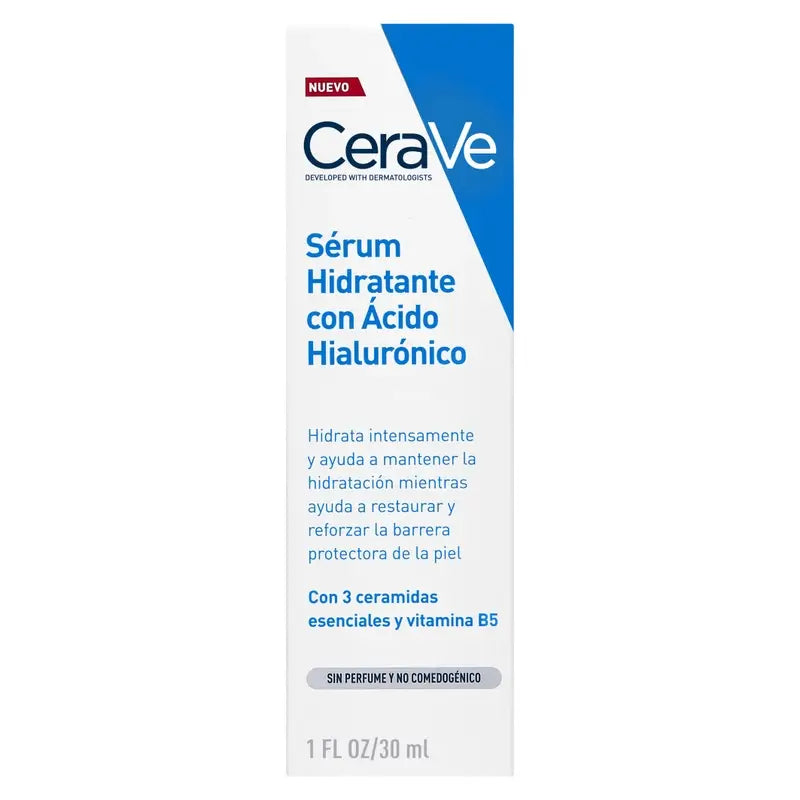 CeraVe hyaluronihappoa sisältävä kosteuttava seerumi, 30 ml