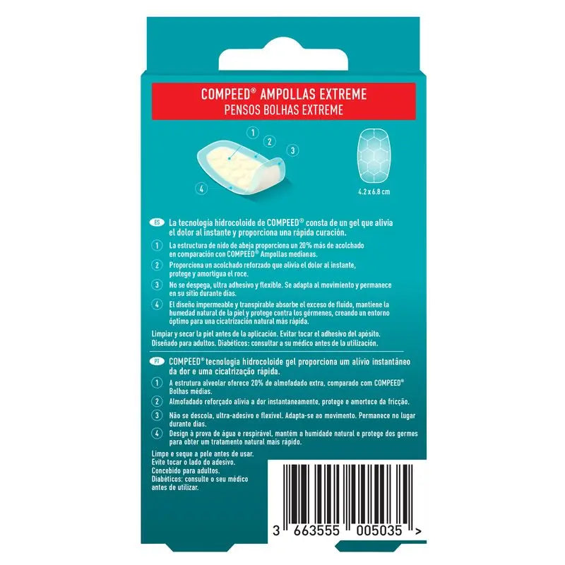 Compeed Ampollas Extreme, 10 kpl