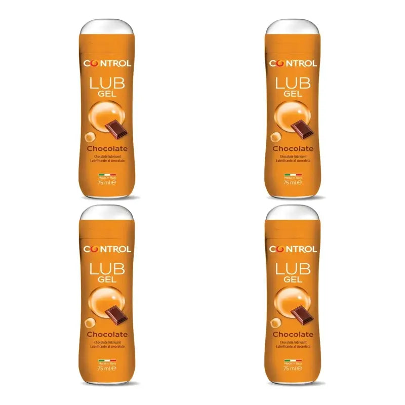 Control-voiteluaine, suklaa, 75 ml, 4 kpl:n pakkaus