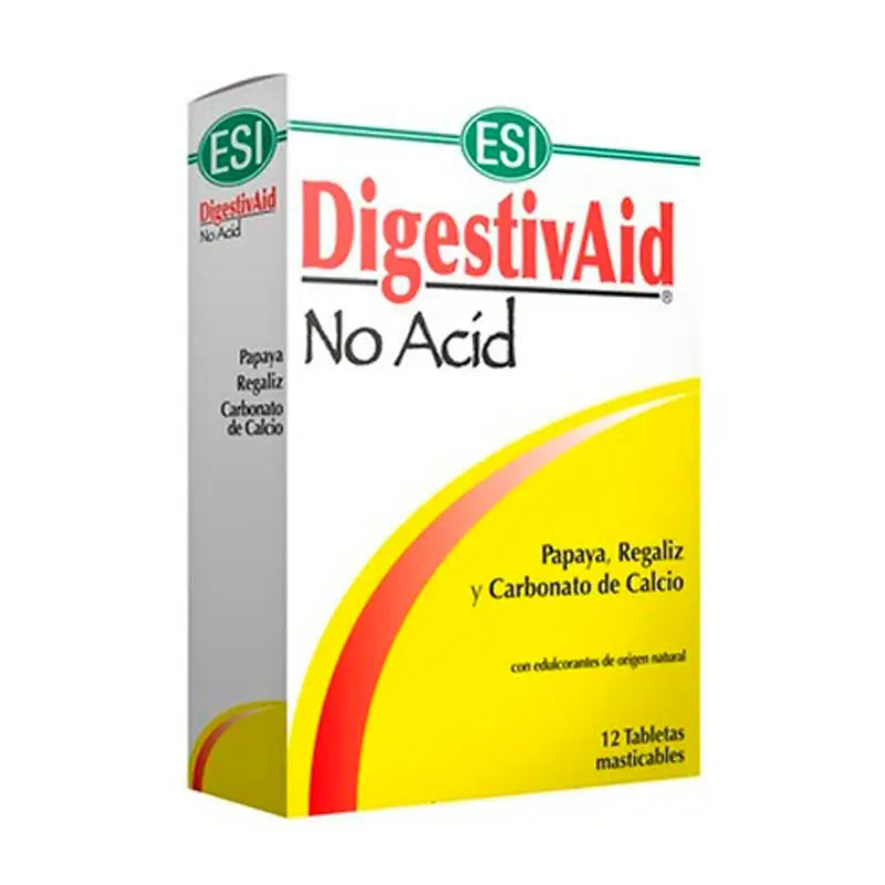 Digestivaid No Acid 12 tablets