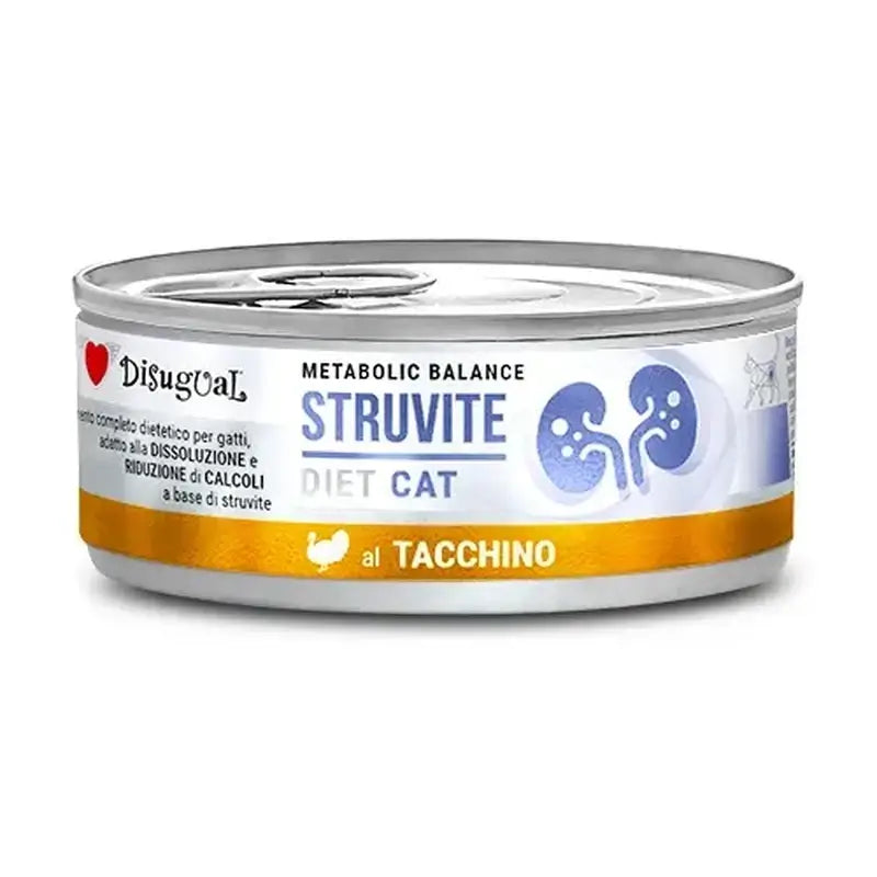 Disugual Diet Cat Struvite Kalkkuna 12 x 85 g