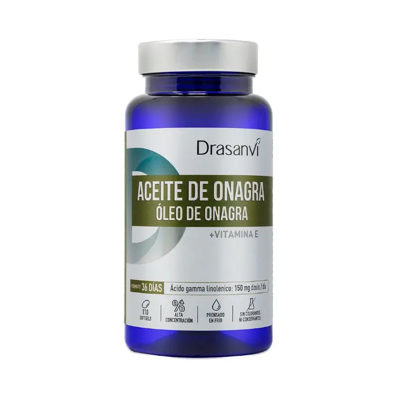 Drasanvi Onagra -öljy 500 mg Nutrabasicos, 110 kapselia