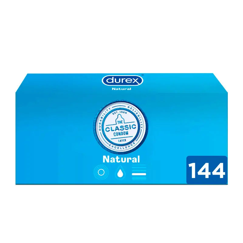 Durex Natural Slim Fit, 144 kondomia