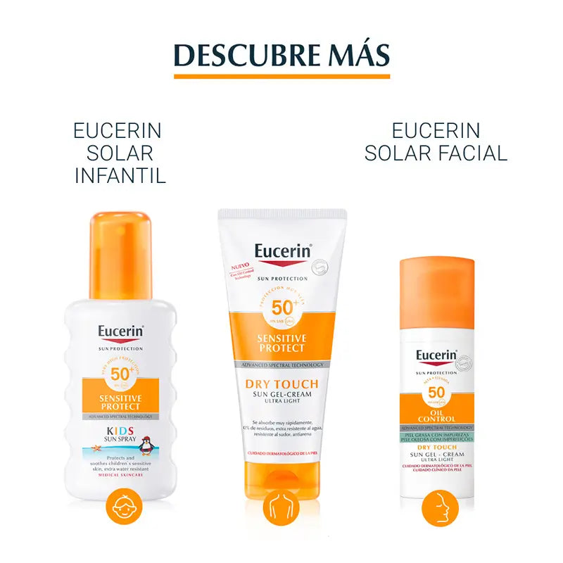 Eucerin AfterSolar Sensitive Relief -geelivoide 200 ml
