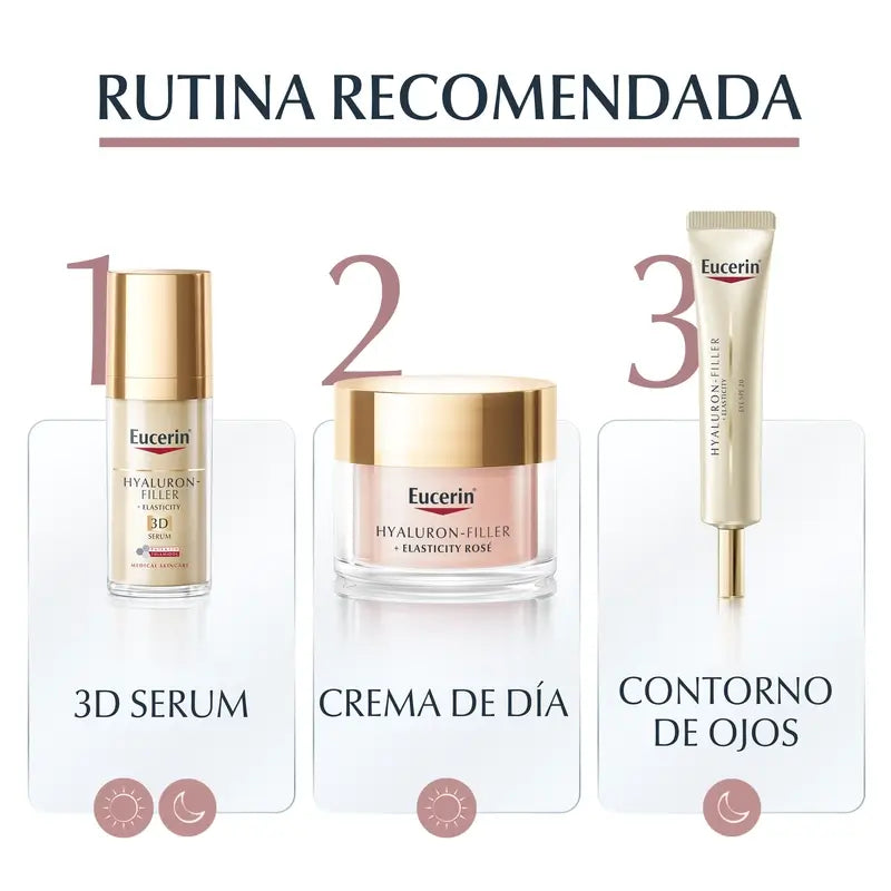 Eucerin Hyaluron Filler + Elasticity Rosé -päivävoide SPF30 50 ml