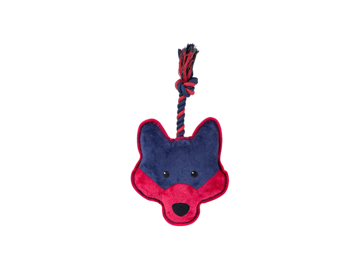 Freedog Tough Fox -lelu, jossa on ääni ja naru, 21 x 34 cm