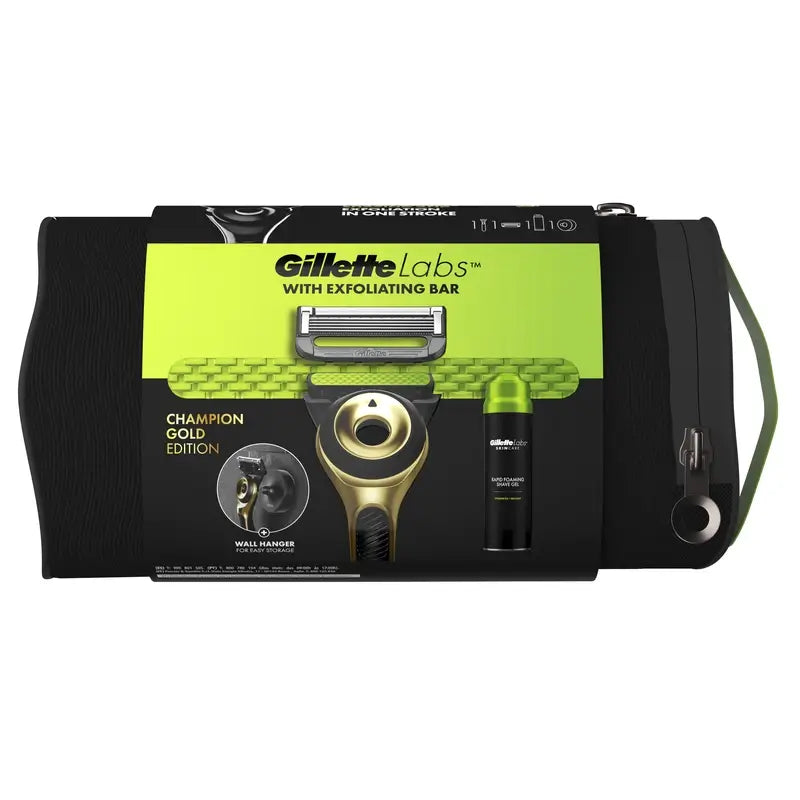 Gillette Labs Champion Gold Edition -lahjapakkaus