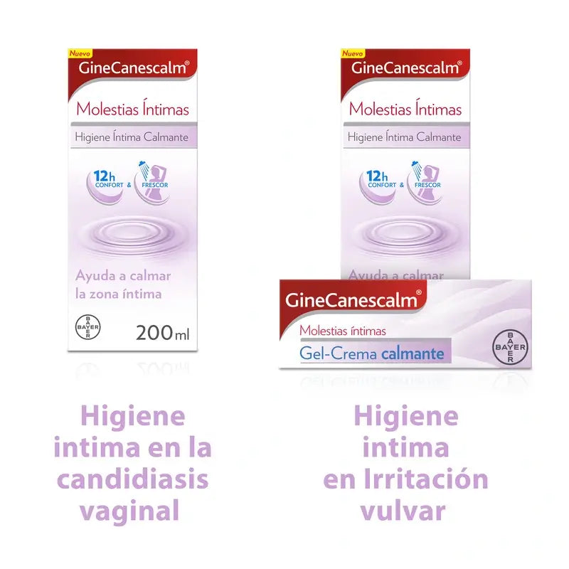 Ginescanes GineCanescalm-geeli intiimialueen vaivoihin, 200 ml