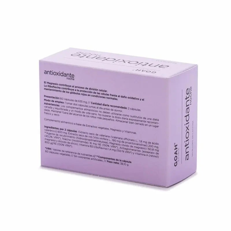 Goah Clinic Antioxidant Night 60 kapselia