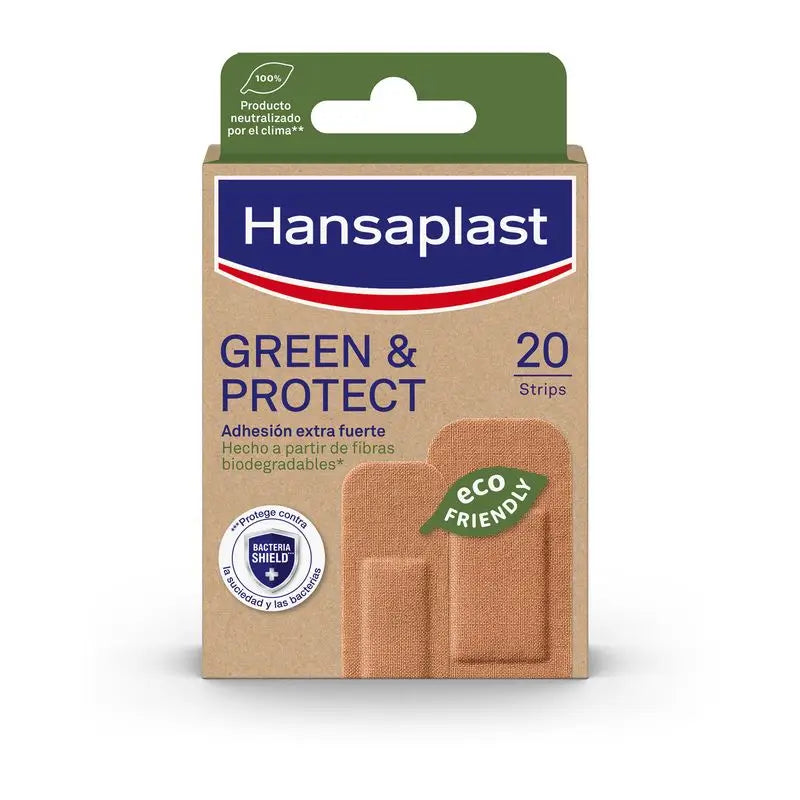 Hansaplast Green & Protect, 20 plasters