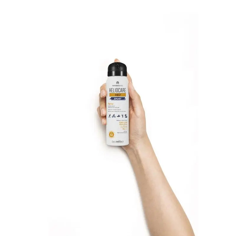 Heliocare 360º Sport -suihke SPF 50 100 ml