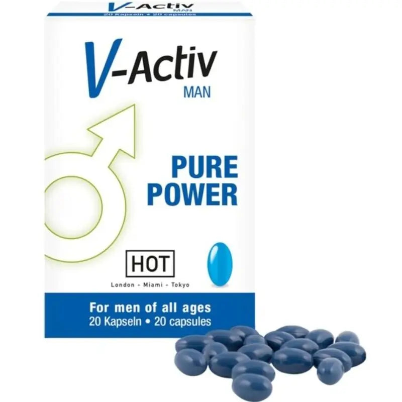 Hot V-Activ -kapselit miehille, 20 kapselia