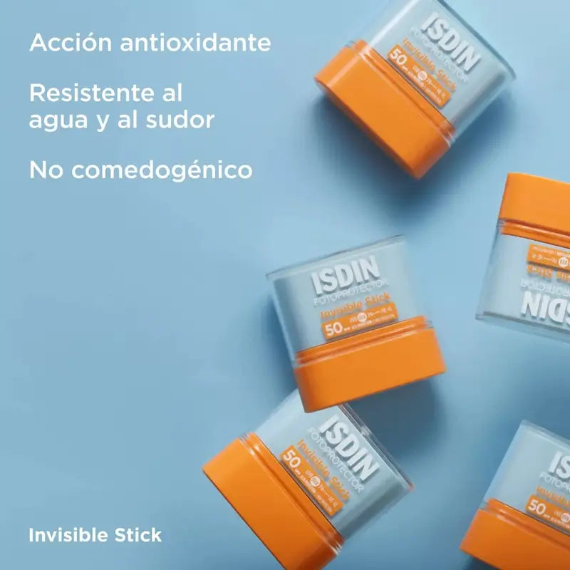 Isdin Invisible Stick -aurinkovoide SPF 50+, 10 g