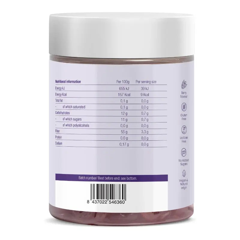 Jelly Pills Ashwagandha + siperian ginseng ja vadelma, 70 kpl