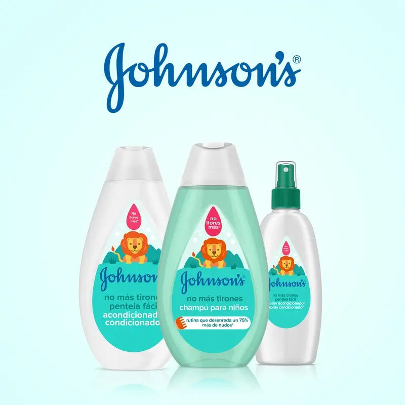 Johnson's Baby -hoitoaine-suihke ”No Más Tirones” lapsille, 200 ml