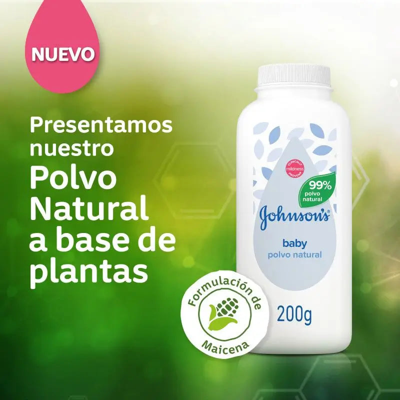 Johnson’s Baby Natural -vauvapuuteri, 200 g