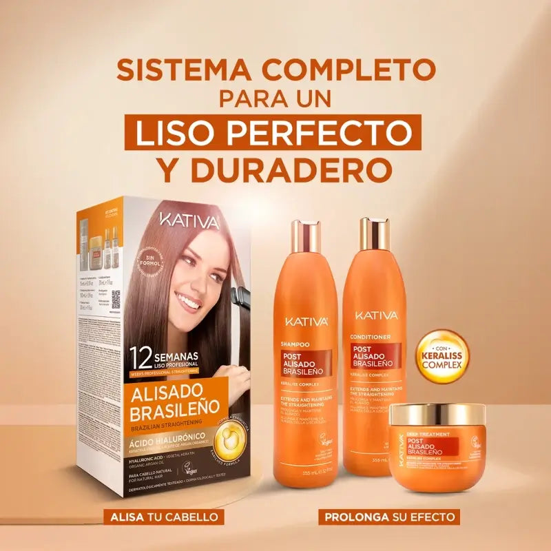 Kativa Post Alisado Deep Treatment, 300 ml