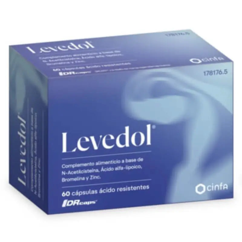 Levedol, 60 kapselia