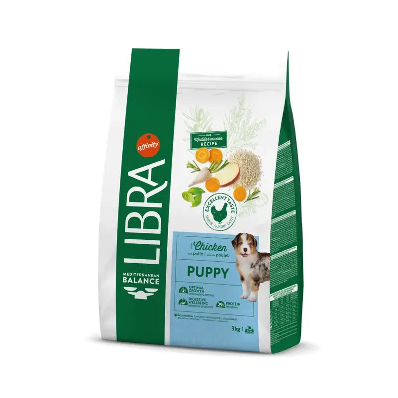 Libra Canine Puppy Kana 3 kg, koiranruoka