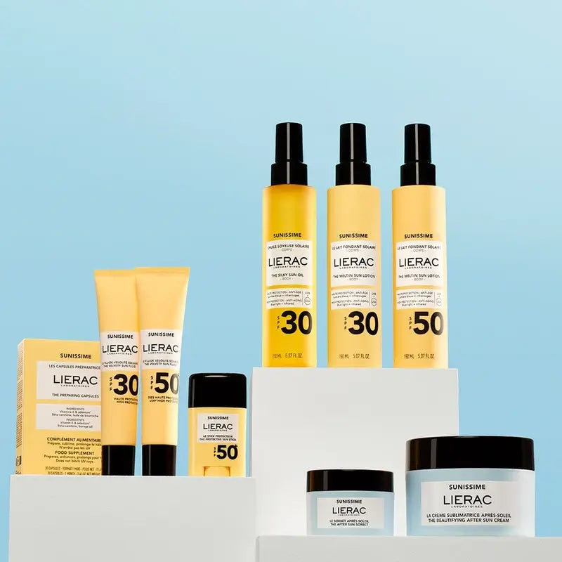 Lierac Sunissime samettinen aurinkovoide SPF 50+, 40 ml
