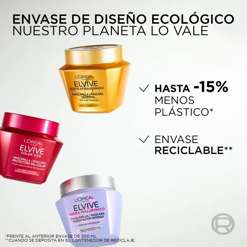 L'Oréal Paris Elvive Hyaluron Moisture Lock -naamio, 310 ml