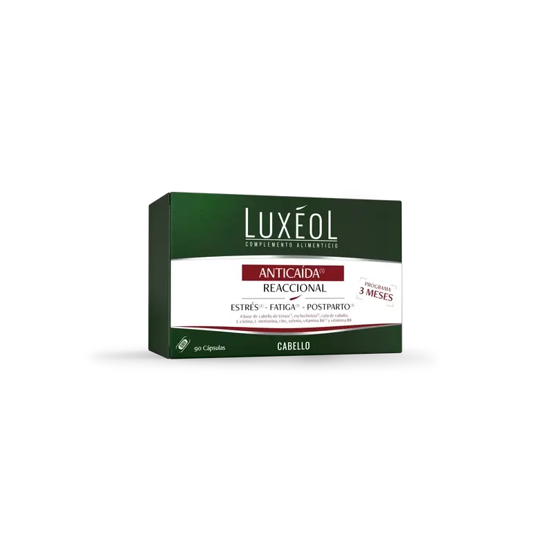 Luxeol Anticaida Reaccional 3 Months , 90 tablets