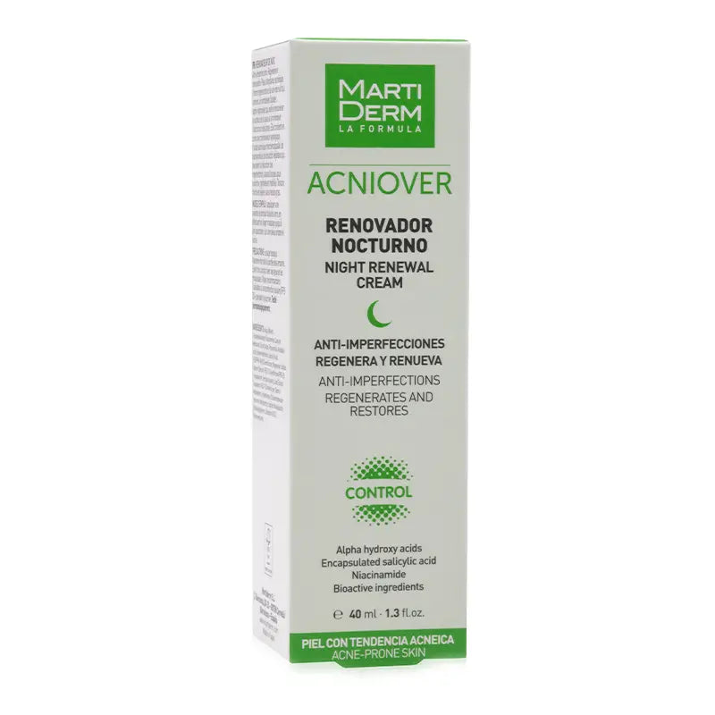 Martiderm Acniover Yövoide epäpuhtauksien torjuntaan 40 ml
