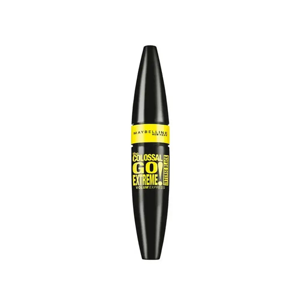 Maybelline New York The Colossal Go Extreme Radical Black -ripsiväri, musta, tuuheuttava, 9,5 ml