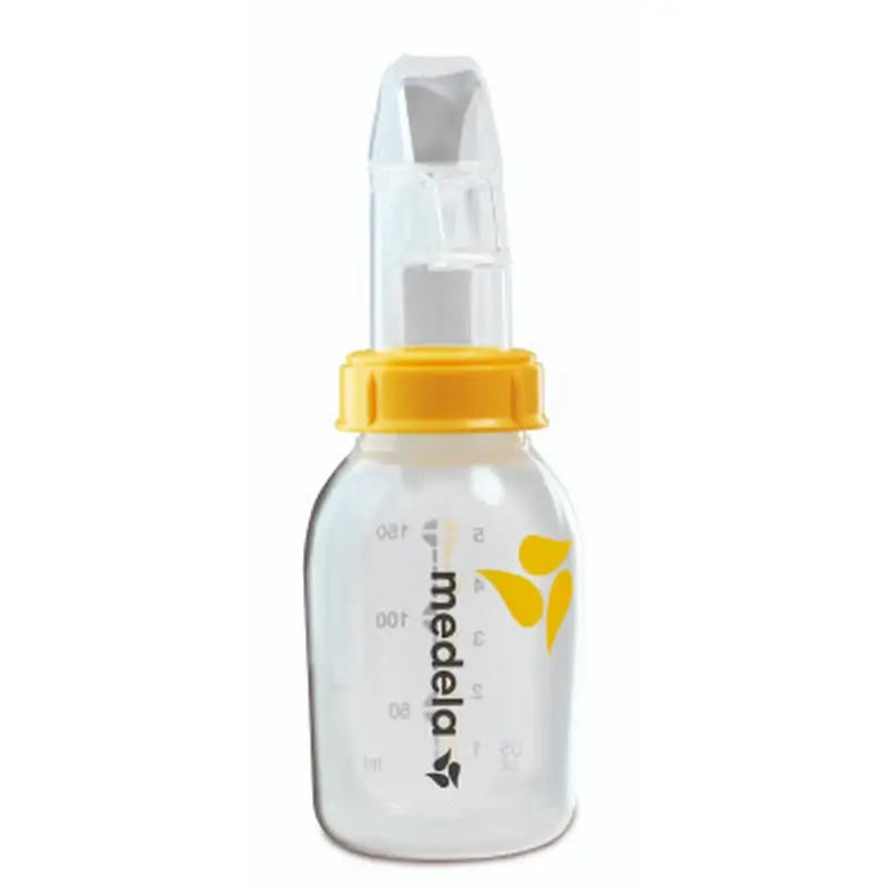 Medela Soft Cup -tutipullo ja lusikka