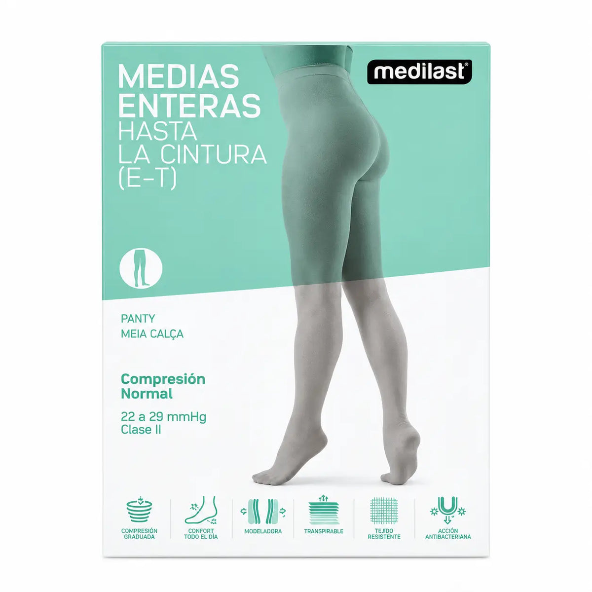 Medilast Panty Normal R/101 T/Extr musta