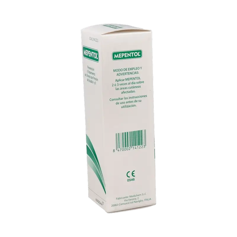 Mepentol-sumutetta haavaumien hoitoon 60 ml
