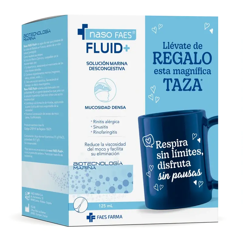 Naso Faes Fluid+ Nenän puhdistus 125 ml