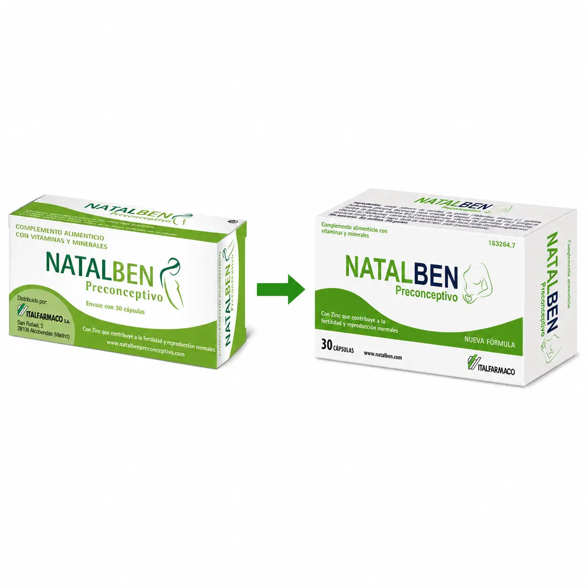 Natalben Preconceptivo, 30 kapselia