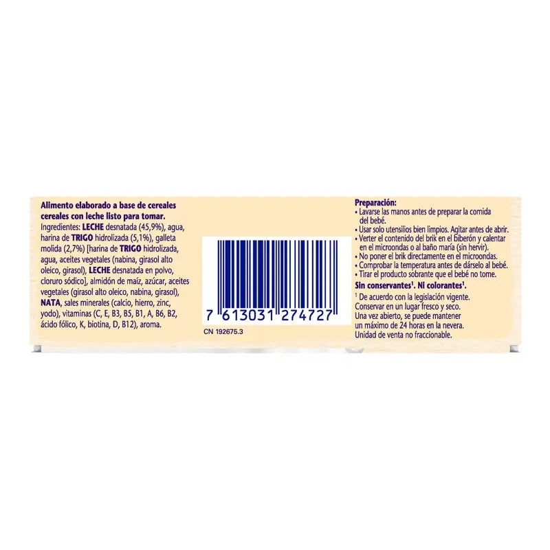 Nestlé Brik -maito ja murot: 8 muroa ja María-keksiä, 2 x 250 g