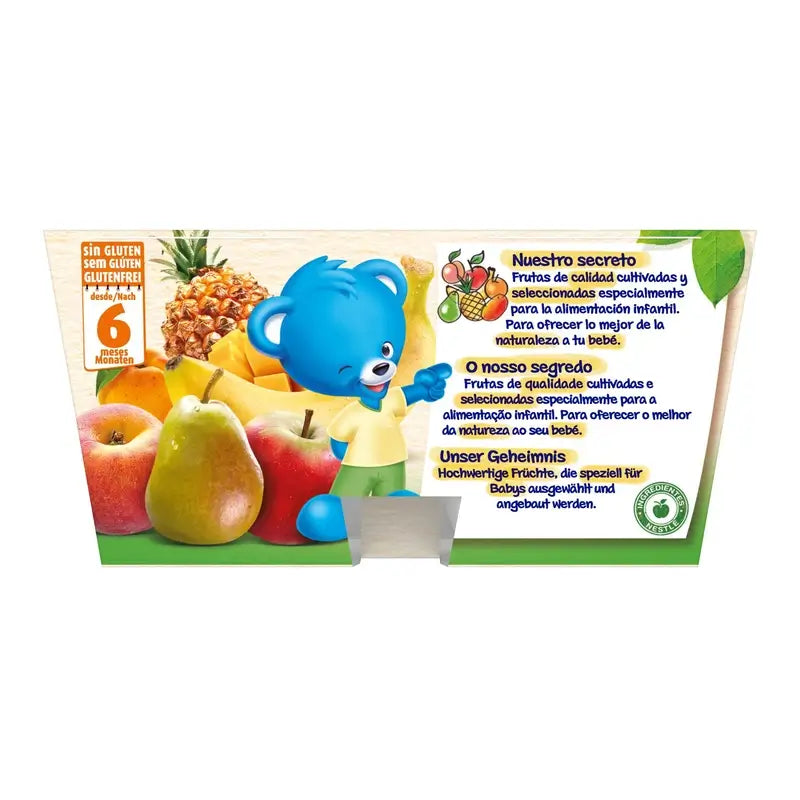 Nestlé 7 hedelmän hedelmäsose, 4 x 100 g