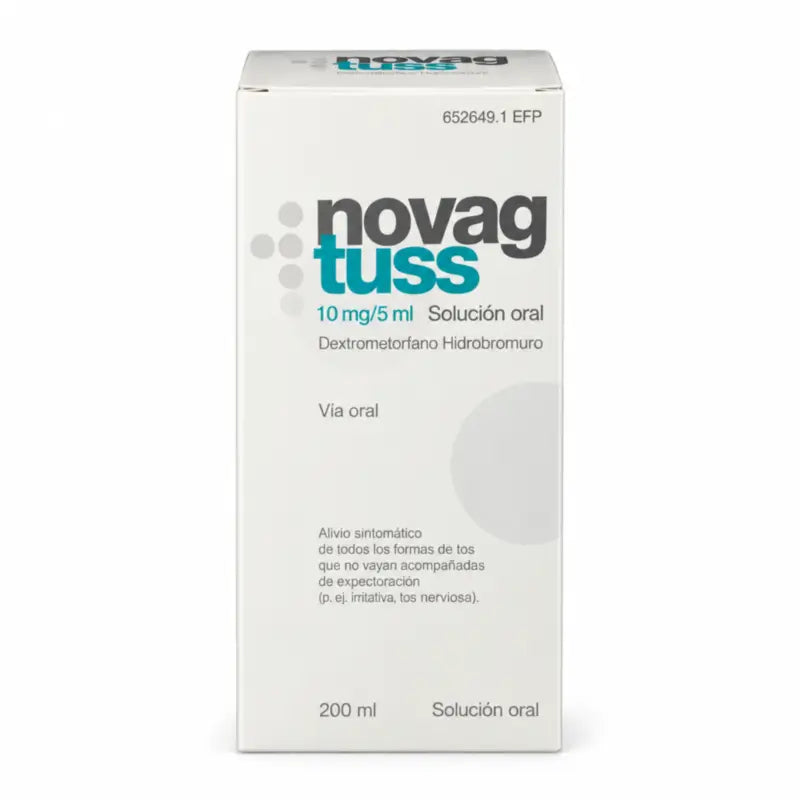 Novag Tuss 2 mg/ml suun kautta otettava liuos 200 ml