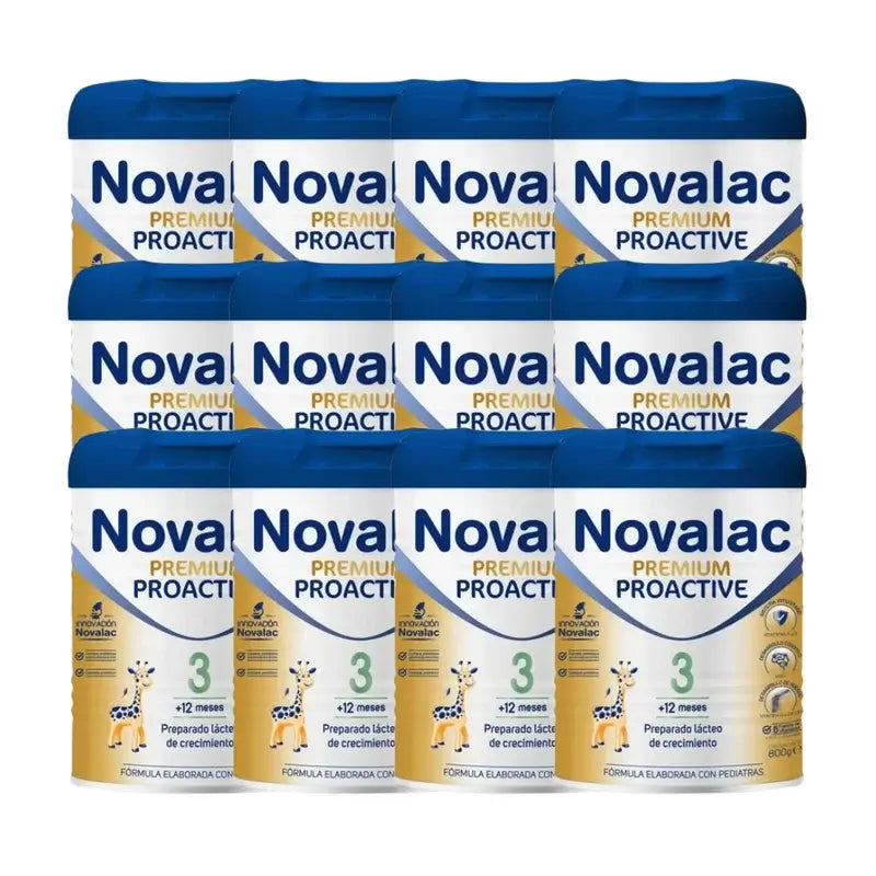 Novalac Premium Proactive 3 Growing Up Milk, 12X800 Gr
