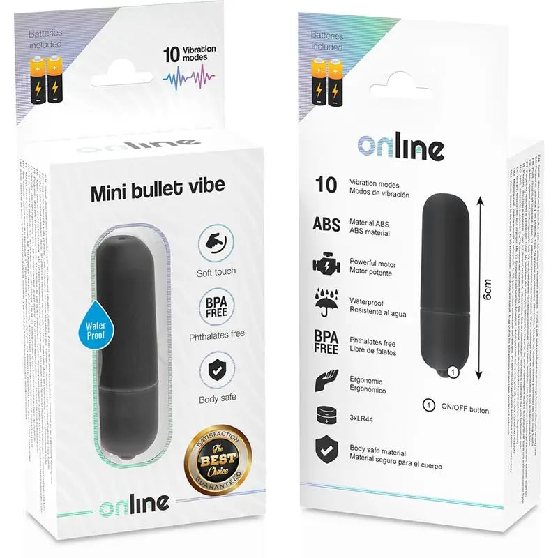 Online-minivibraattori – musta