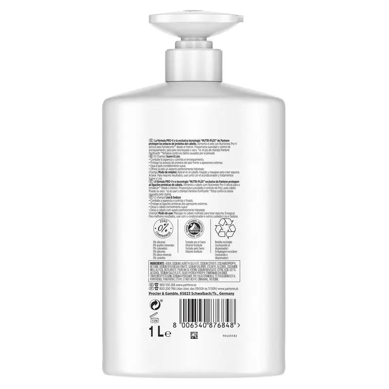 Pantene Nutri-Plex pehmeä ja sileä shampoo 1000 ml