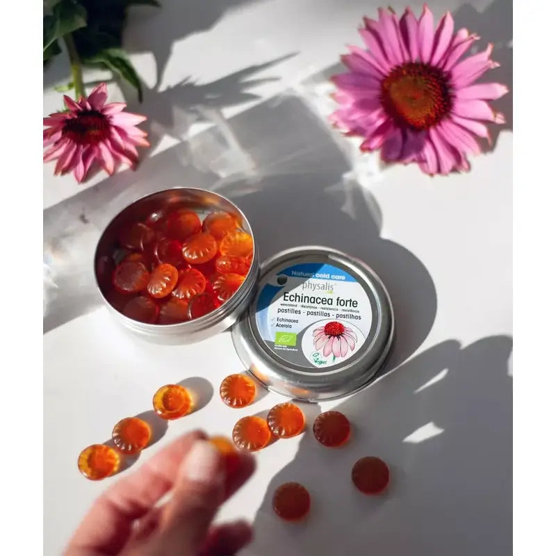 Physalis Echinacea Forte -karkit 45 g, luomu