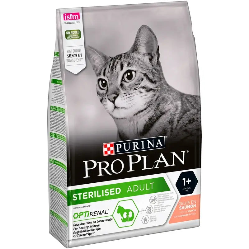 Purina Pro Plan Feline Adult Sterilized Salmon 3 kg, kissanruoka