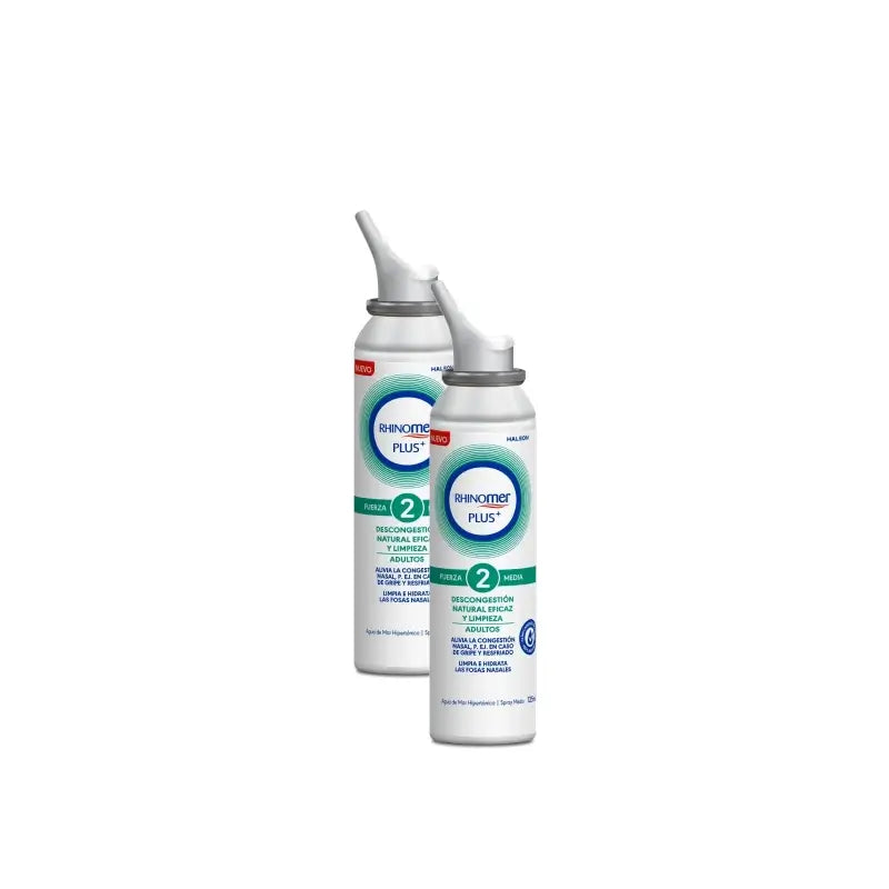 Rhinomer Plus+ F2 Aikuisille, 125 ml, 2 kpl:n pakkaus